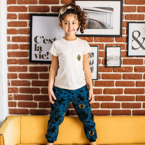 Girls summer pajama set Witches t-shirt + Pants